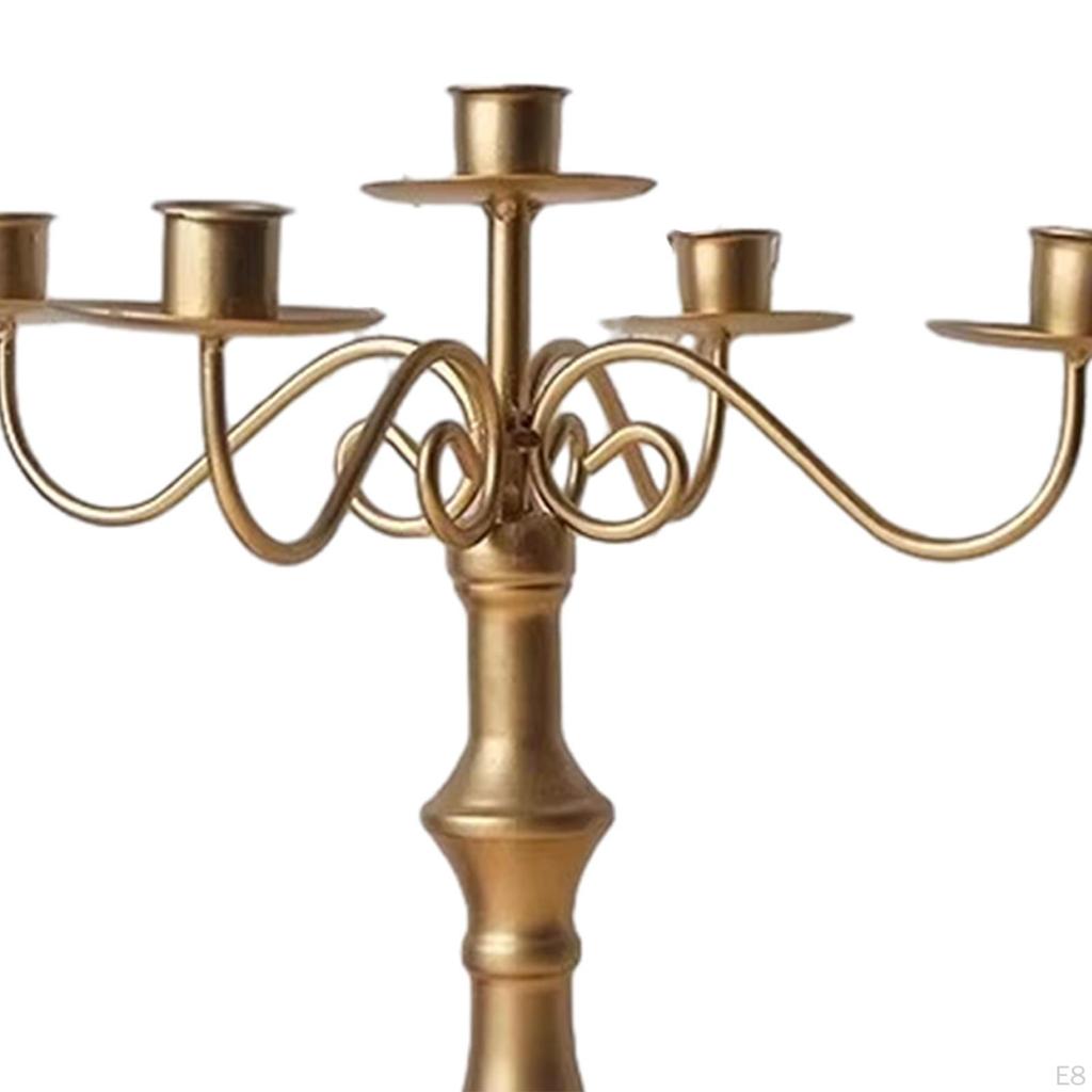 Candle Holder with Arms Stick Decorative Stand Home Decoration
