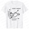 Duck Rabbit Fun Math T Shirt Birthday Gift for Men Funny Adult T-Shirt Men Short Sleeve Tshirt Men Funny Graphic Tee Shirt Tops
