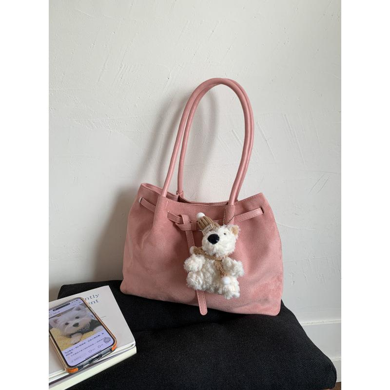 Retro Bag, Large-capacity Bag, Commuter Single-shoulder Bag, Ladies' Hand-held Boston Bag