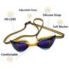 1pc Professional Anti-Fog HD Swimming Goggles Leak Proof Protection Glasses Men Women Adjustable Silicone Swim Training EYEWEAR