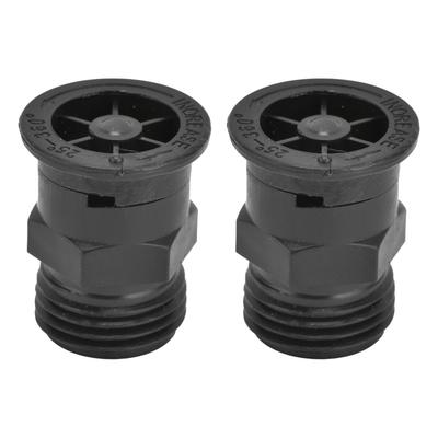 2 Pezzi Ugello Irrigatore Filettatura Esterna G1/2 Plastica Irrigazione Giardino Prato Forniture