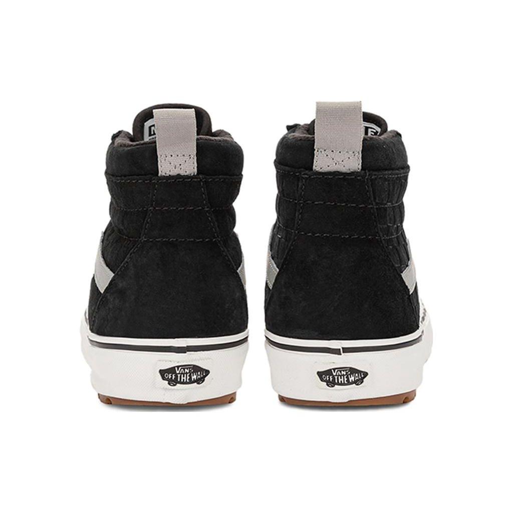 Vans Sk8 Lace-Up High-Top Hiking Shoes Unisex Hiking Shoes Black Gray VN0A5HZYBM8