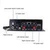 AK-380 Bluetooth Hi-Fi Audio Amplifier 40Wx2 Stereo Power Amp with Remote Control USB SD AUX Input For Home/Car