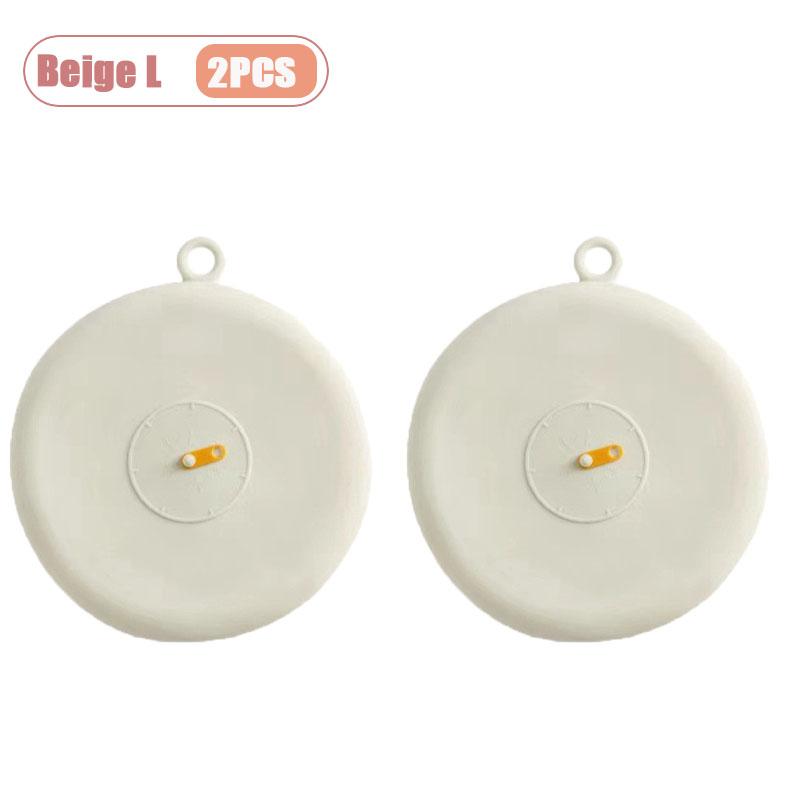 Food Cover Set Bowl Lids Heat Resistant Round Refrigerator Leftovers Universal Sealing Lids Reusable Kitchen Covers