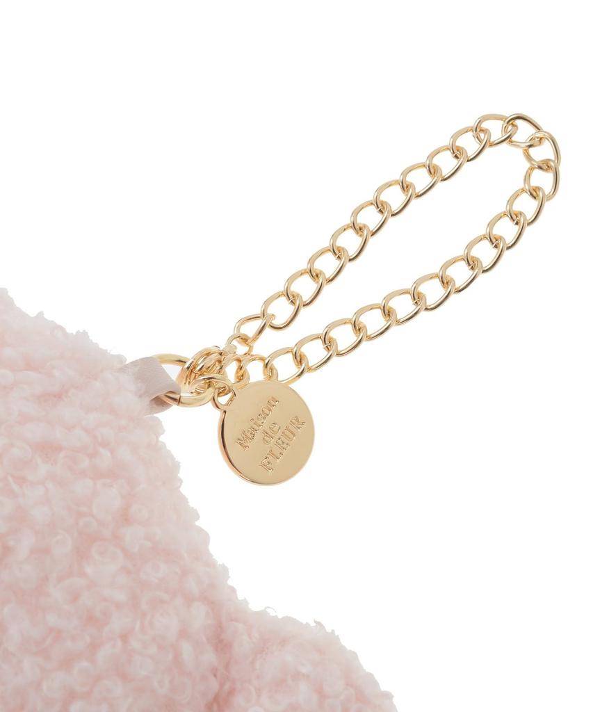 Maison de FLEUR Ribbon Bear Pass Card 08001059400 Case, Ivory, F, Case/Key Case,