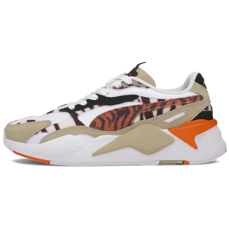 Puma Womens RS-X3 'Wildcats - Phale Khaki White' (women's sizes) Pale Khaki / White Casual Shoes 373953 01