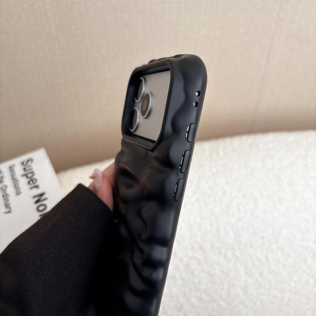 Solid Cream Texture Case with Lanyard for iPhone 16 Pro Max/Apple 17/14/15