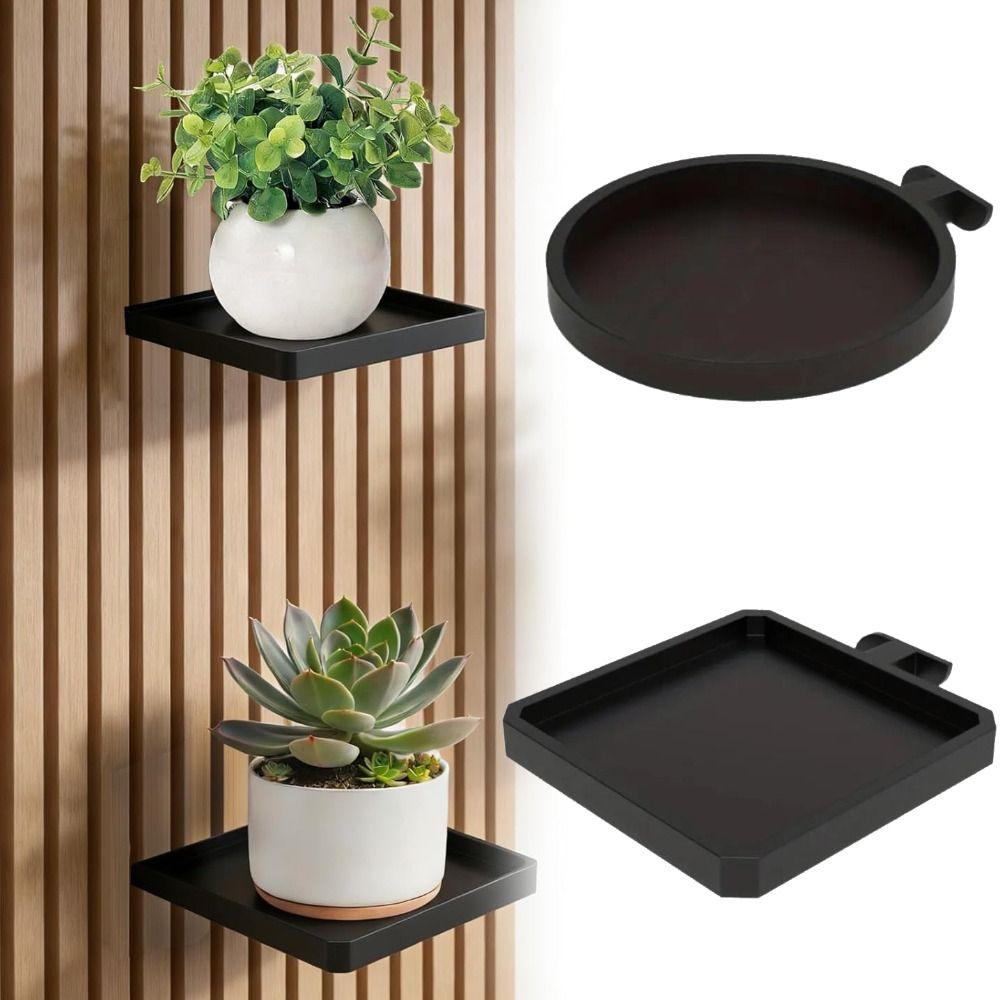 No Screws Plant Container Holder No Drilling Installation Houseplants Hangers Studio