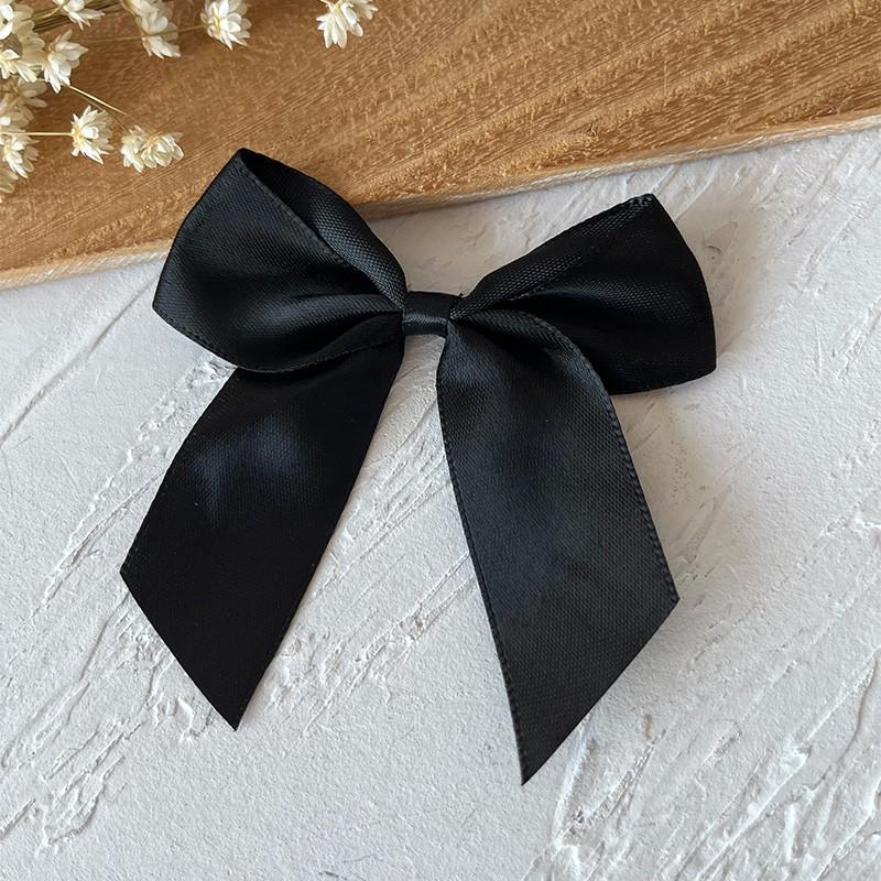 2.5cm Wide Handmade Ribbon Bow Knot for DIY Clothing & Hair Accessories, Card Holders, and Decorations