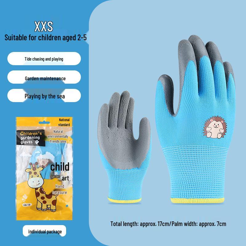 Kids' Protective Gloves: Safe, Cut-Resistant, Slip-Resistant for Beachcombing, Gardening, and Pet Handling