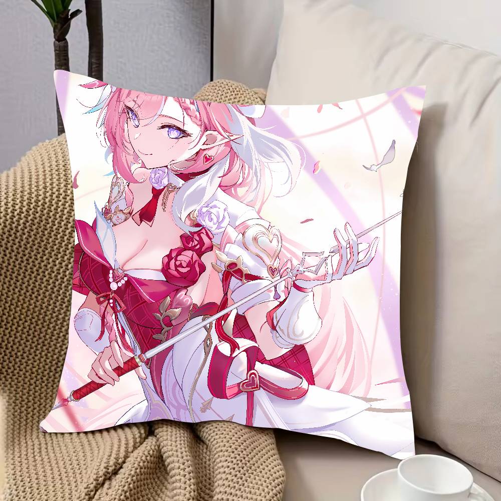 Hübsches heißes Mädchen Elysia Kissenbezug Kissenbezug Dekor Zuhause Sofawurfkissenbezüge Camping Kissenbezug Dekorationen
