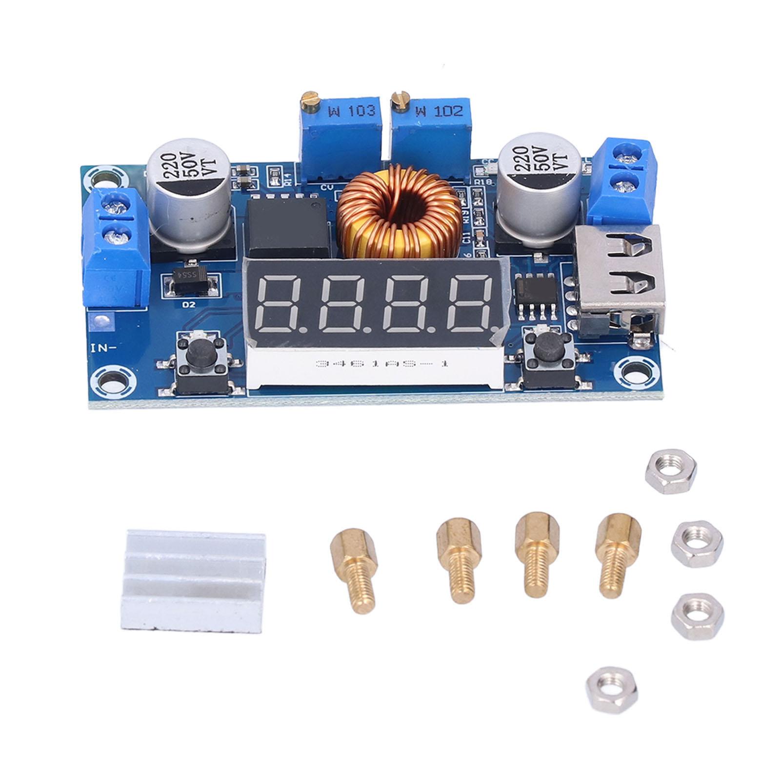 

Power Supply Buck Module Constant Current Voltage Converter Board with USB Interface 5A