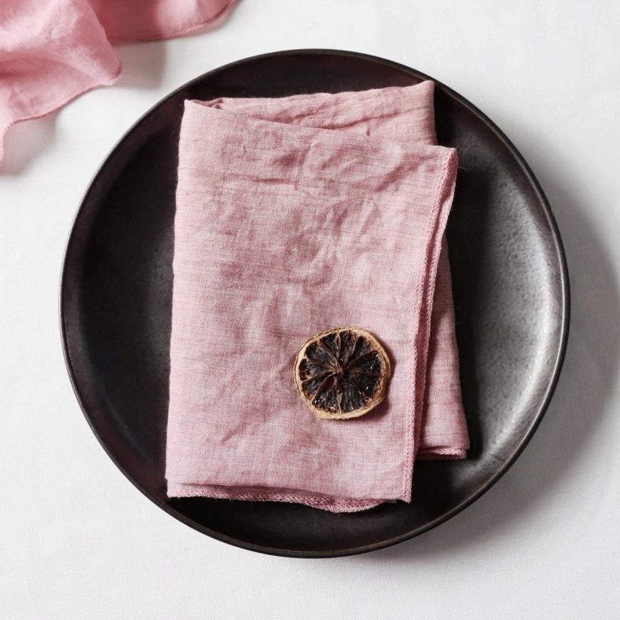 Polyester Cloth Napkins 18 X 18 Inches Cheesecloth Napkins Table Dinner Versatile Reusable for Dining Parties Wedding Decoration