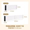 Adjustable Expandable Drawer Dividers – Plastic Organizers for Home Storage, Underwear/Socks, Utensils & Tools,Slim Easy Install