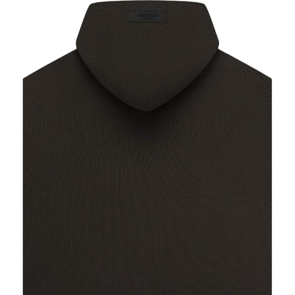 Fear of God Essentials Drop 2 SS23 Essentials Relaxed Hoodie Off Black Men Hoodies Light-Black FOG-SS23-337