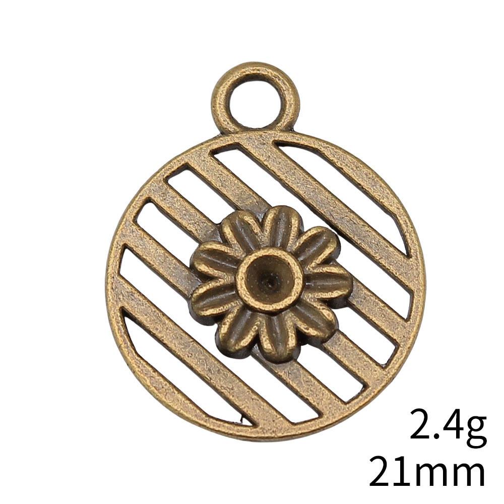 Gifts For Women Charms Italian Bracelet Small Flower Charms Pendant Ornaments For Home Phone Pendant