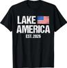 Lake America Gegründet 2026 Vintage Patriotisches T-Shirt2