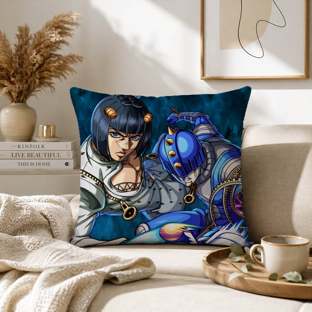 Bucciarati JoJos Bizarre Adventure Pillow Case for Sofa Living Room Home office Decor Protective Cover
