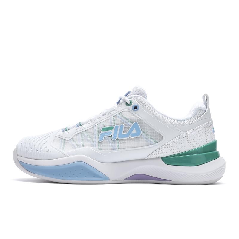 FILA Speed Serve Sports Support Versatile Durable Breathable Low-Top Tennis Shoes Women sneaker White A12W431502FWT