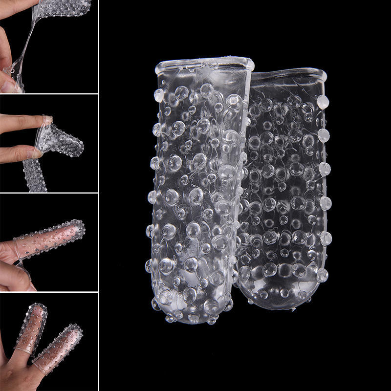 Finger Penis Sleeve Vibrator für Frau Squirt G-Punkt Penis Dildo Erwachsene Sex-Spielzeug
