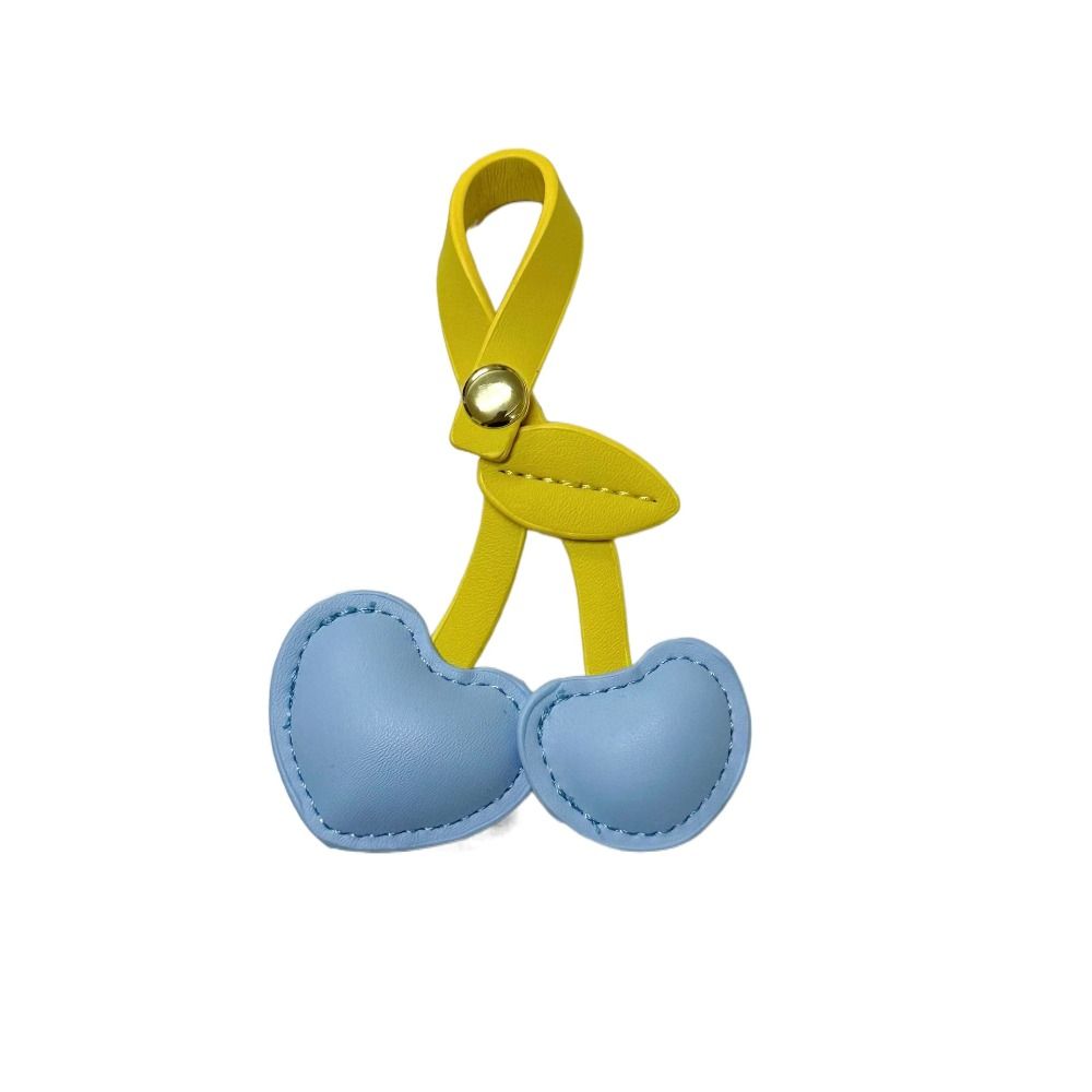 Love PU Leather Hanger PU Leather Bag Pendant Trendy Keychain  Bag Ornament