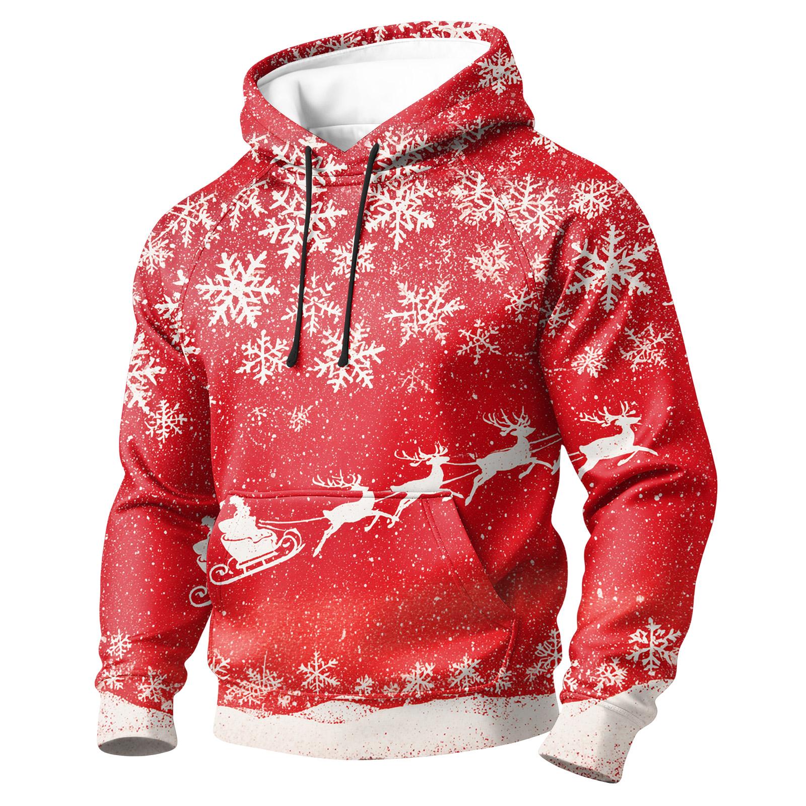 

Спортивный костюм с капюшоном, унисекс, одежда для бега, пуловер с длинными рукавами, толстовка с капюшоном XL красный