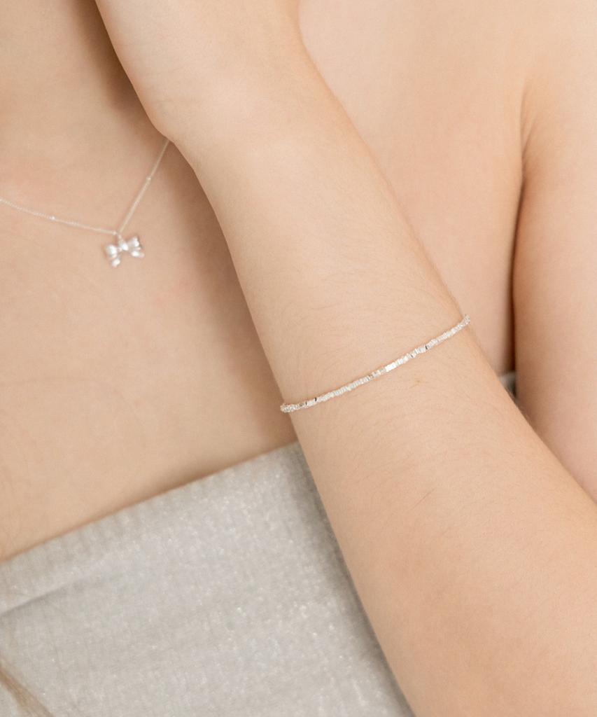 Lilykori 925 Silver Cailou Bracelet