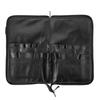 1PC PU Leather Pet Scissors Waist Bag Large Capacity Cosmetic Makeup Brush Bag with Belt for Professional Makeup Artists