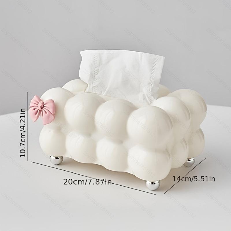 

1 шт. Премиум-пластиковый держатель для салфеток в форме облака, однотонные креативные бумажные коробки для салфеток, автомобильный держатель для салфеток, акриловая коробка