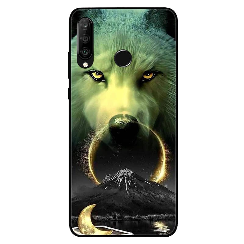 For Huawei P30 Lite Case Cover 6.15 inch Soft TPU Phone Case For Huawei P 30 lite Bumper Cover For Huawei P30 lite Coques Fundas