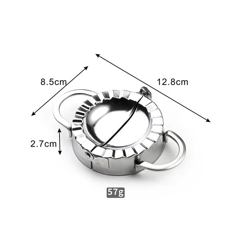 430 Stainless Steel Hand-Push Dumpling Wrapper Maker and Wonton Skin Cutter