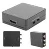 Mini HDMI To AV Converter Box Video RCA AV CVSB L   R 1080P HDMI2AV Adapter HDTVBlack