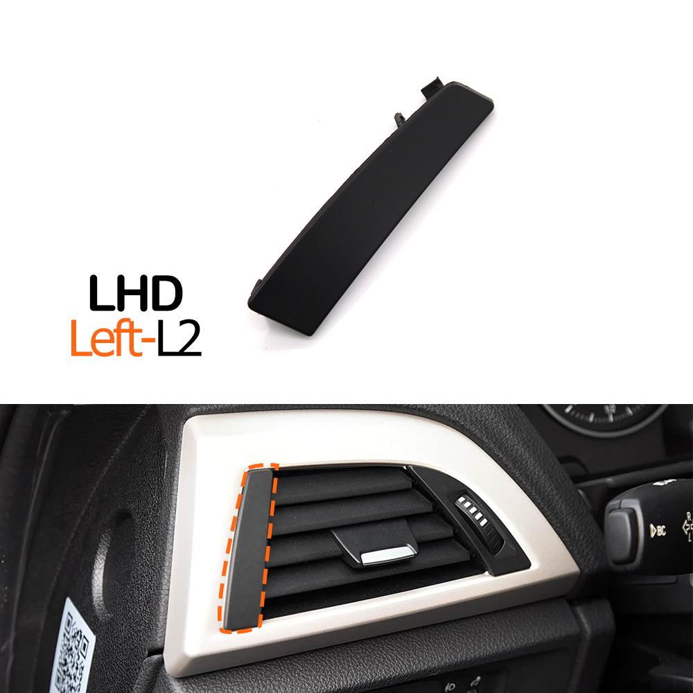 LHD Car Front Left Right Air Vent Grille Decorative Panel AC Outlet Cover Trim For BMW 1 2 Series F20 F21 F22 F23 2012-2019