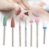 7pcs Electric Nail Drill Bits Manicure Polishing Grinding Machine Accessory