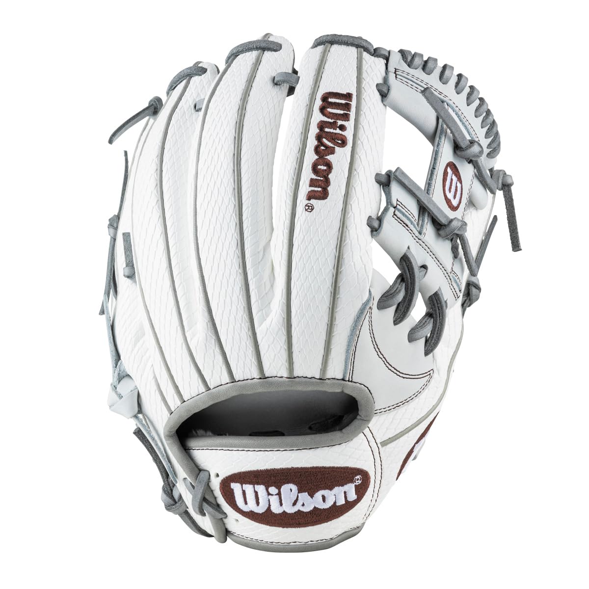 

Wilson Baseball Wannabe Hero Thumb Recommended for Two US Original SSN Glove, DUAL, Infielder s Glove, Pad, Pinkies, Model, WBW102447, White/White
