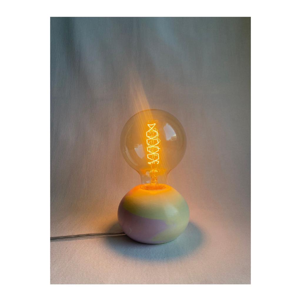 Studio Yabu - Charmy Globe Lamp - Rustic Bulbs