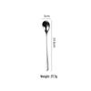 QianXing 304 Stainless Steel Short Ice Cream Spoons (10-Pack)