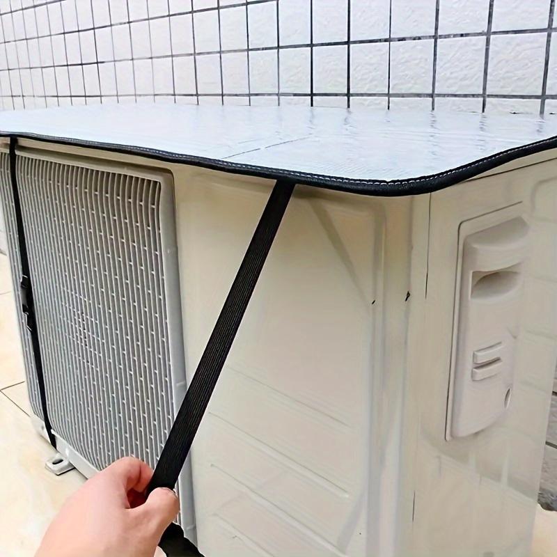 Durable Flame-Retardant Air Conditioner Cover- Fixed Buckle Sunshade, And Sunproof, Convenient And Safe!