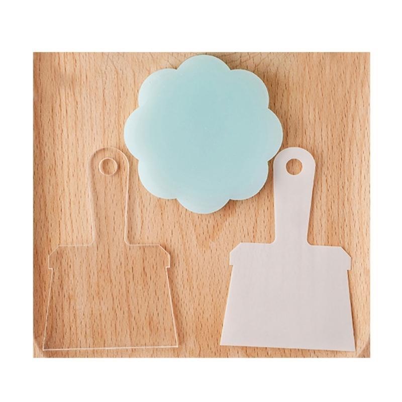 

Fondant Cake Decorations Molds Easy to Use Dessert Molds Jewelry Making Tool синій