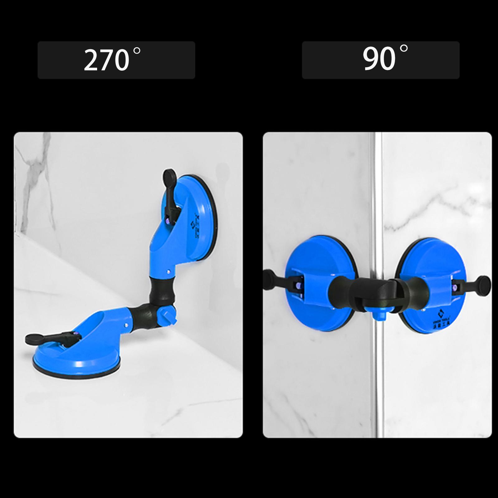 Outil de mise à niveau d'angle pour plan de travail en granit, jointure sans soudure, avec ventouses, réglable 90 270 degrés