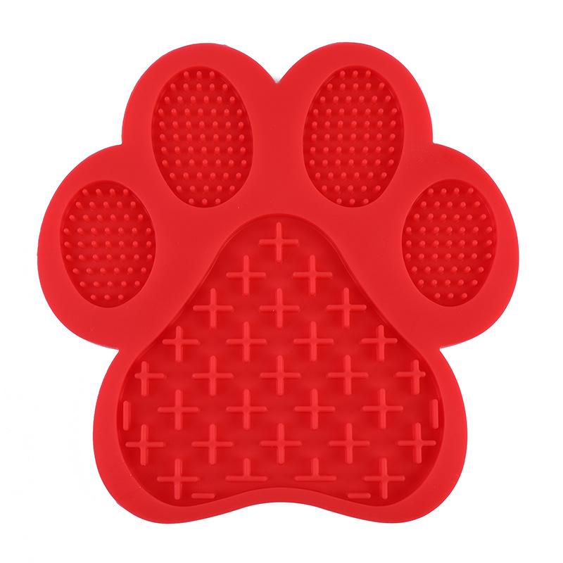 1pc pet supplies suction cup licking pad pet meal pad silicone slow feeding pad slow feeding pad dog licking pad