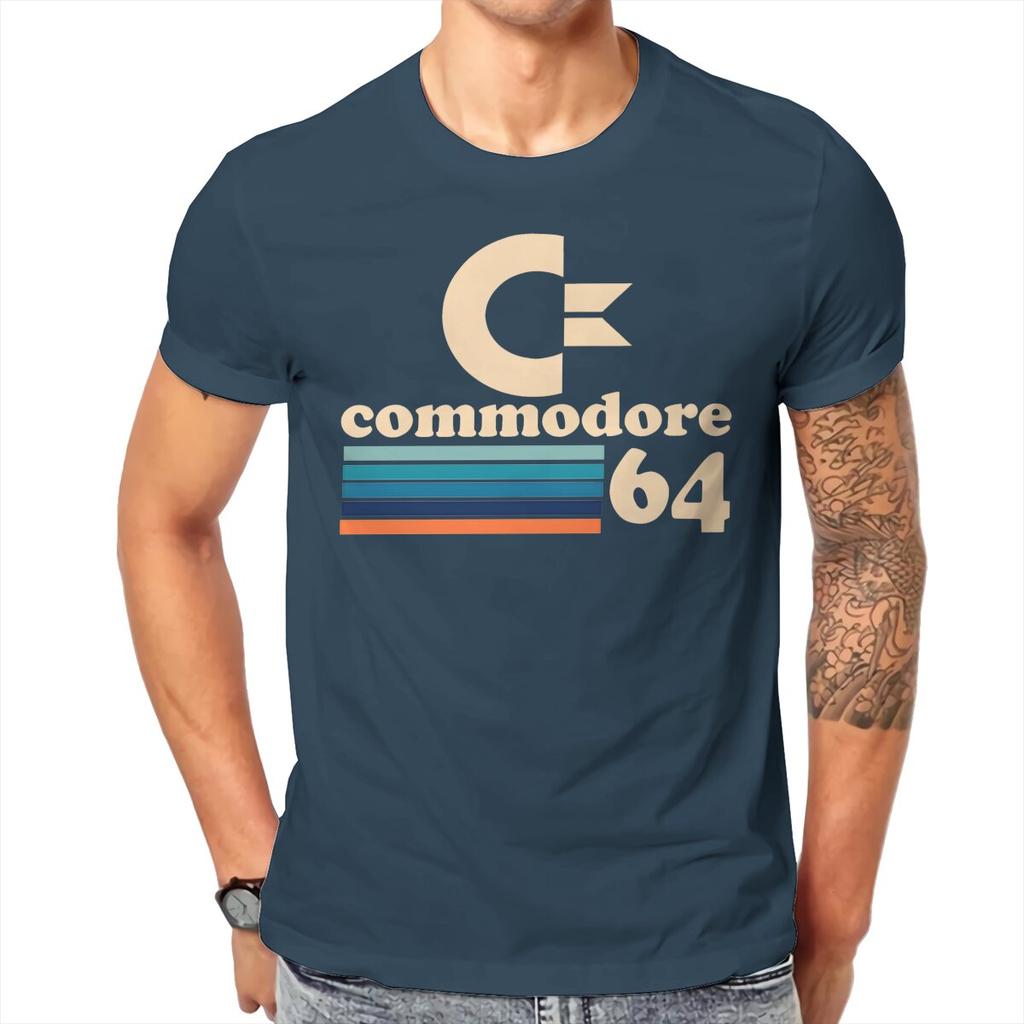 T-shirt Commodore 64 Uomo Unisex T-shirt Cotone Abbigliamento Unisex