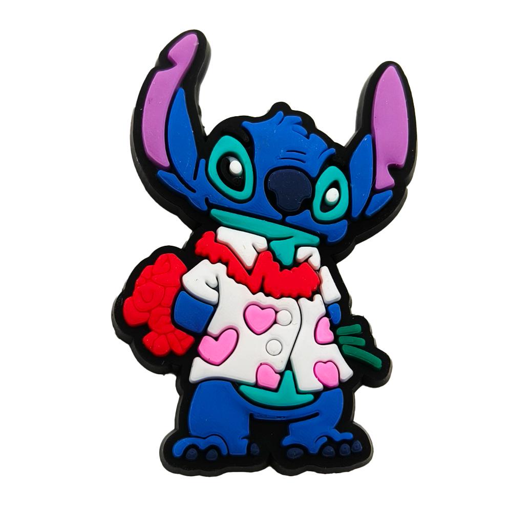 Stitch Pen Clip and Sleeve with Personalized Card and Straw Decorations