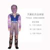 Halloween captain America clothes child cosplay cos spider iron man hulk one-piece muscle suit