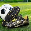 Kids Football Shoes Shock Absorption Anti-skid and Wear-resistant Long Spike Outdoor Sports Training Football Shoes
