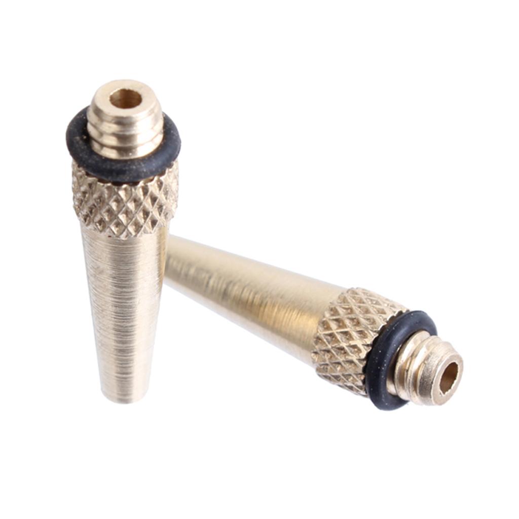 , Car Copper Tire Valve Converter, Inflator Pump Needle Nozzle- Accessories