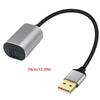 USB A Male Digital Fiber Analog Sound Cable SPDIF Female Digital Sound Converter Cable for HDTV Multimedia Speaker