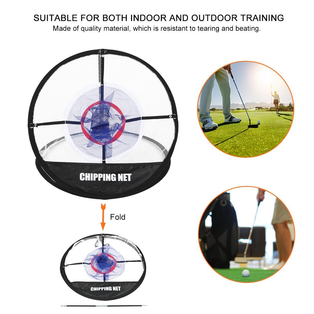 Portable Indoors Outdoor Golf Training Practice Target Chipping Net