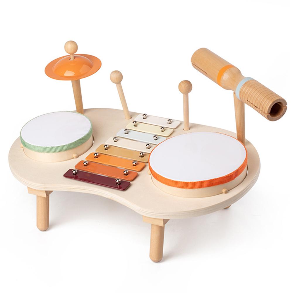 

Preschool Musical Toys Baby Drum Kit Baby Musical Instruments for Toddlers 1-3 Birthday Gifts for Boys and Girls