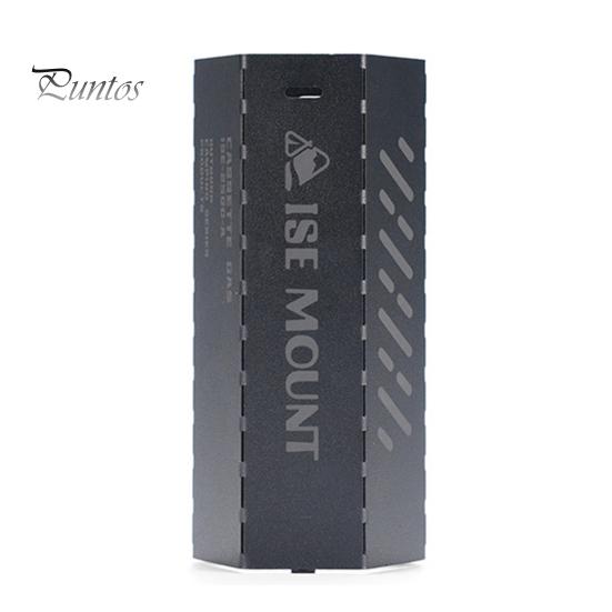 

Защитный чехол для бензобака на открытом воздухе, прочный металлический, легкий, для кемпинга, пикника, барбекю, приготовления пищи, топливный баллон, защитный чехол для канистры бензобака Long чёрный